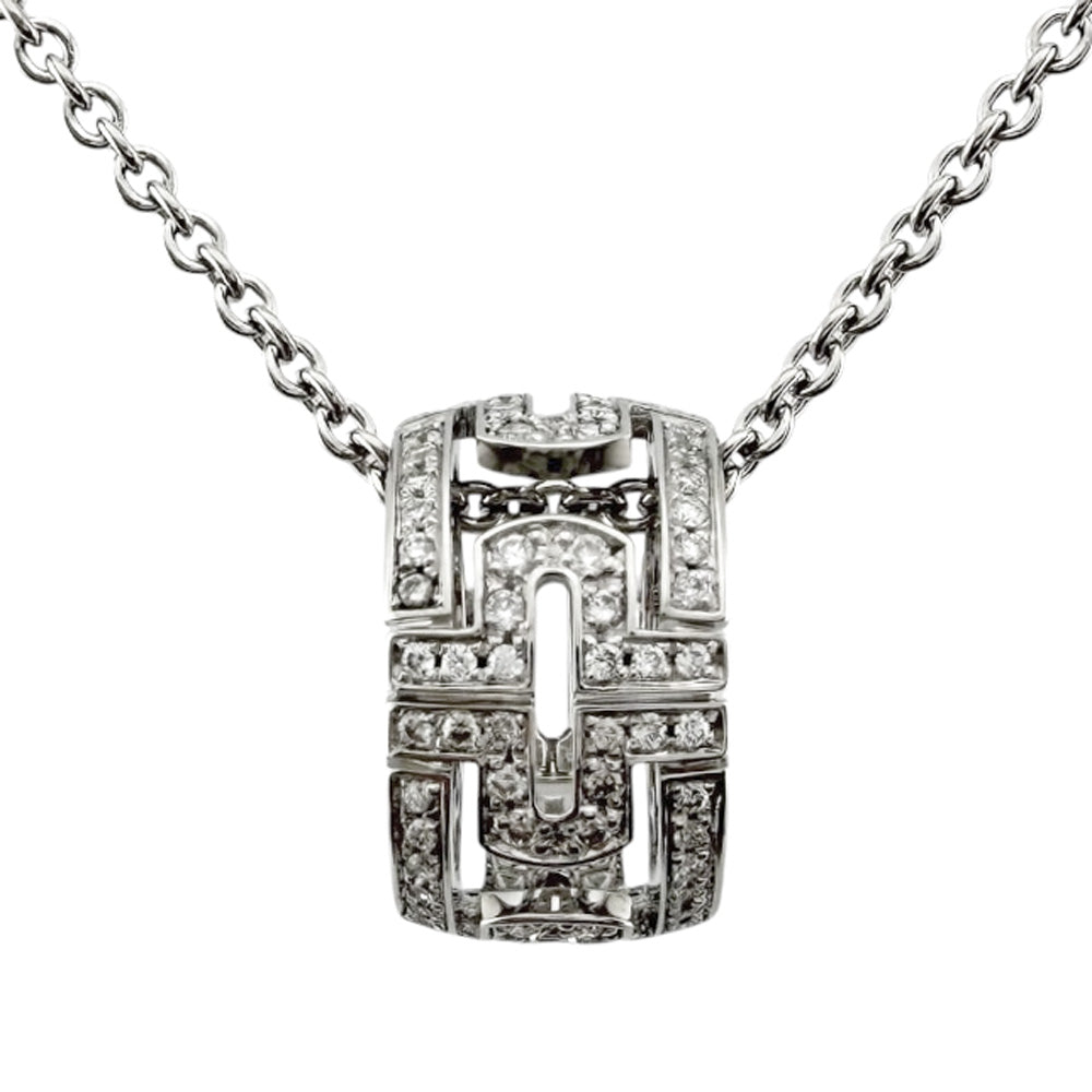 BVLGARI ブルガリ パレンテシ ネックレス 18金 K18ホワイトゴールド