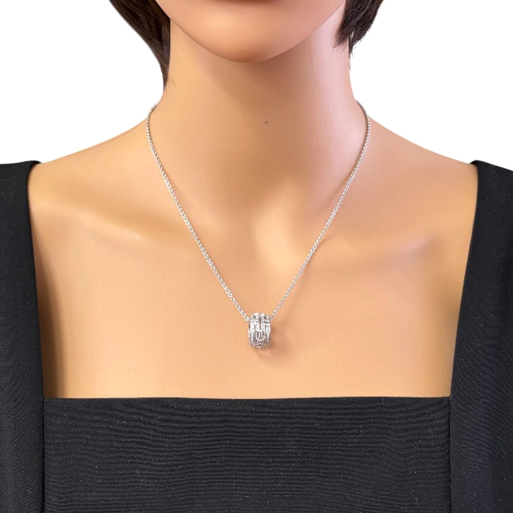 BVLGARI ブルガリ パレンテシ ネックレス 18金 K18ホワイトゴールド