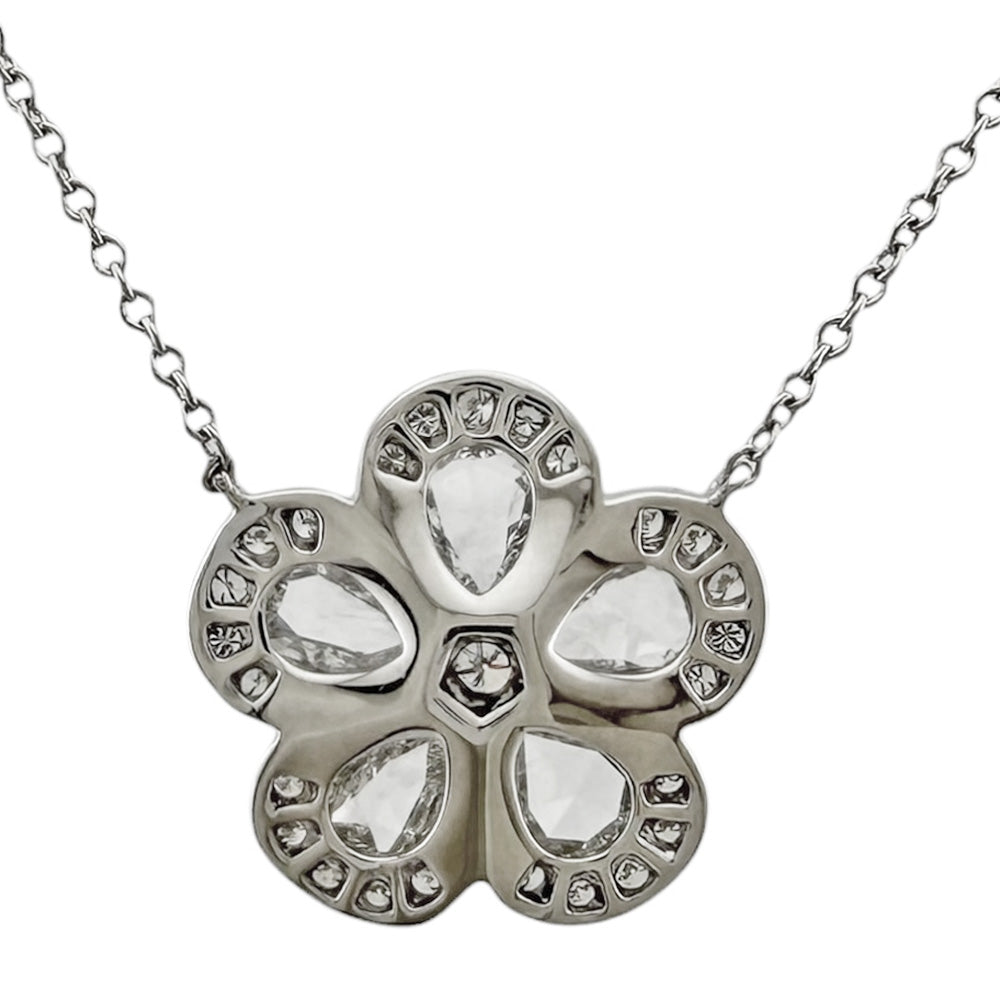TIFFANY&Co. ティファニー ガーデンフラワー ネックレス Pt950プラチナ