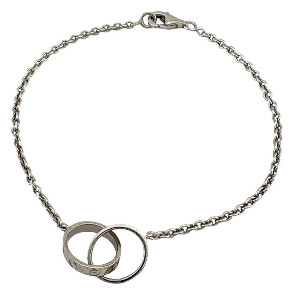 CARTIER カルティエ ベビーラブ ブレスレット 18金 K18ホワイト