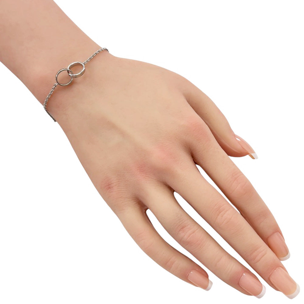 CARTIER カルティエ ベビーラブ ブレスレット 18金 K18ホワイト 