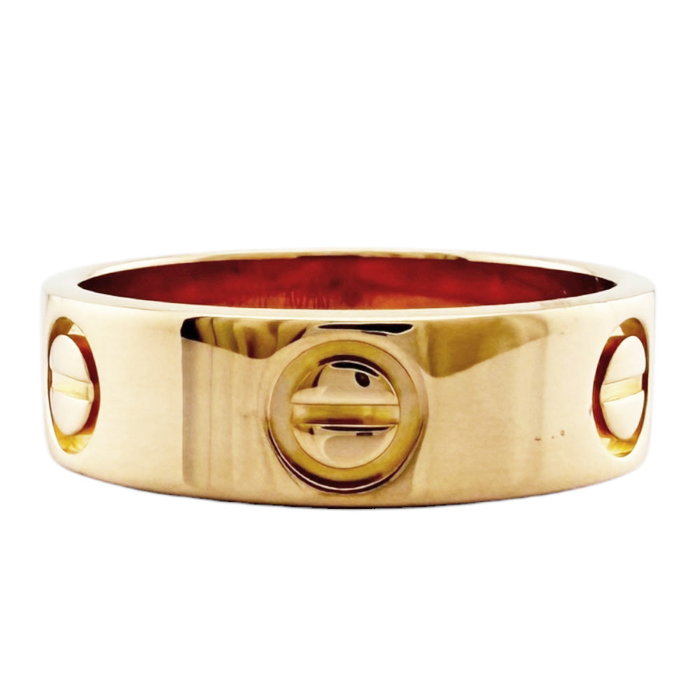CARTIER カルティエ ラブ リング 指輪 11号 18金 K18ピンクゴールド