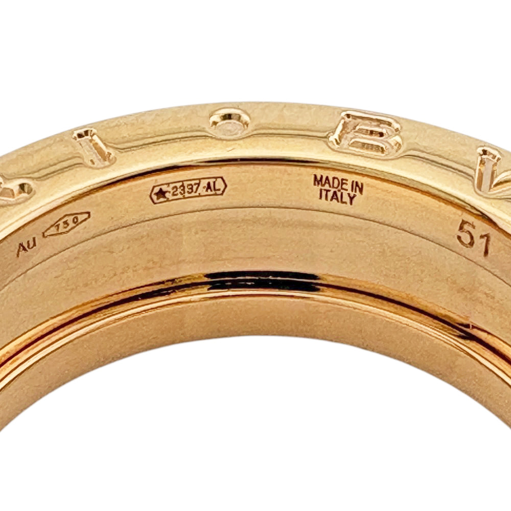 BVLGARI ブルガリ ビーゼロワンロック リング 指輪 10.5号 18金 K18
