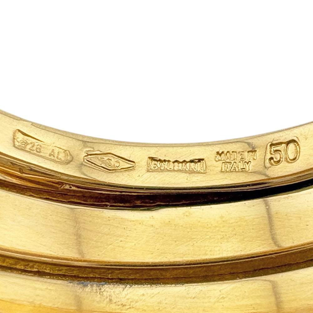 BVLGARI ブルガリ ビーゼロワン 3バンドリング リング 指輪 9号 18金 