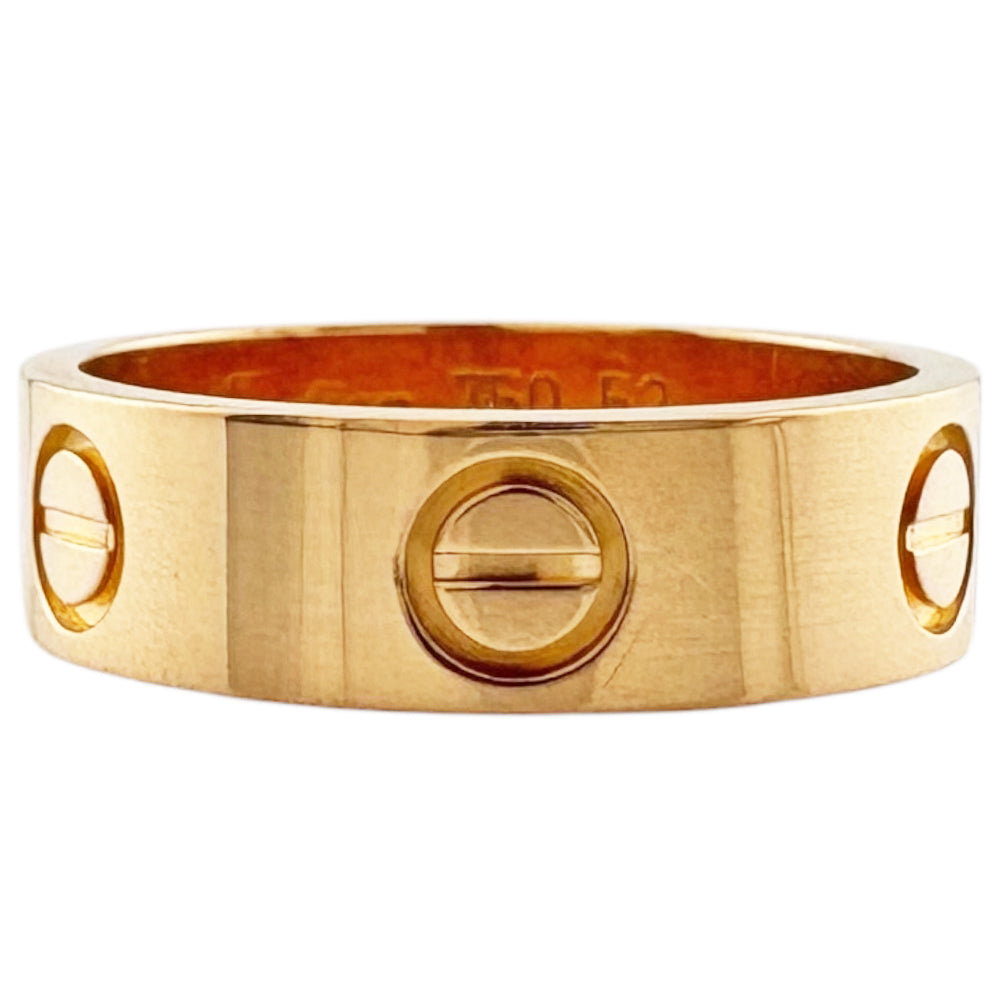 CARTIER カルティエ ラブ リング 指輪 12号 18金 K18ピンクゴールド