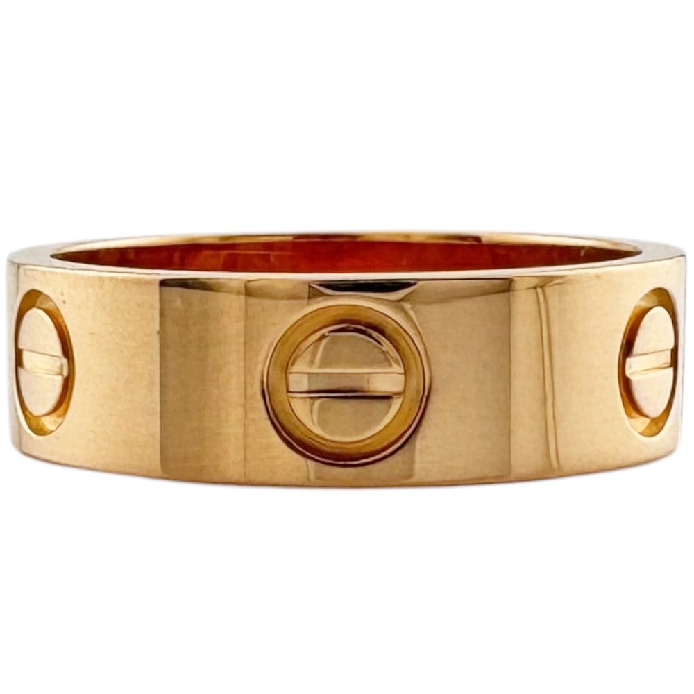 CARTIER カルティエ ラブ リング 指輪 12号 18金 K18ピンクゴールド 