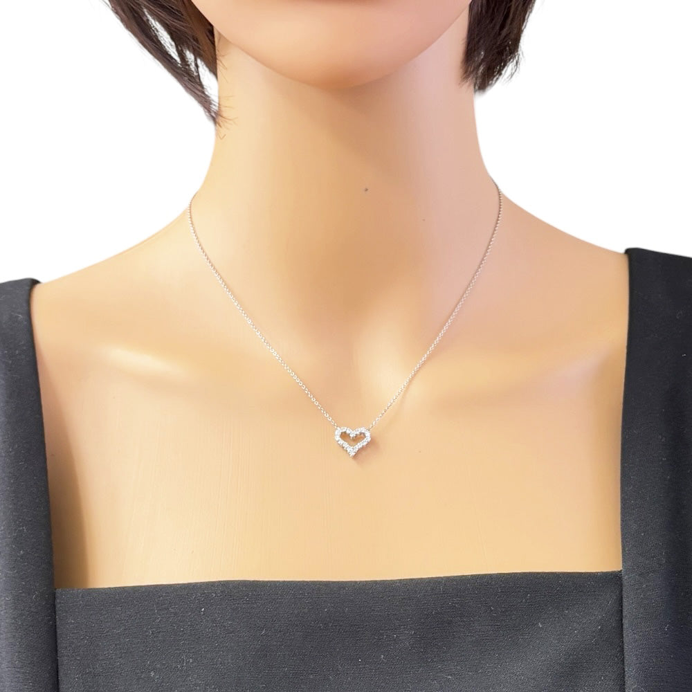 TIFFANY&Co. ティファニー センチメンタル ハート ネックレス Pt950
