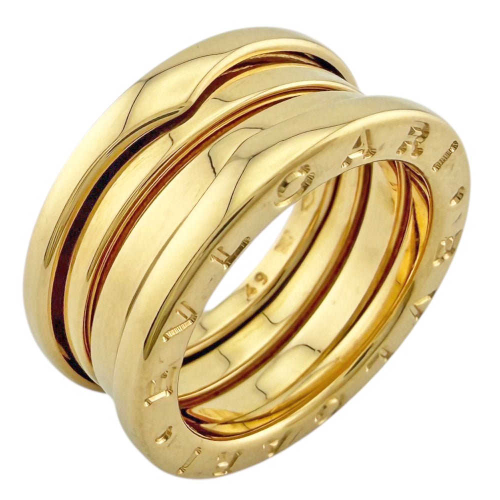 BVLGARI ブルガリ ビーゼロワン 3バンドリング リング 指輪 8.5号 18金 