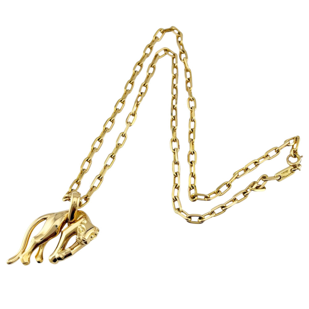 CARTIER カルティエ パンテール ネックレス 18金 K18イエローゴールド