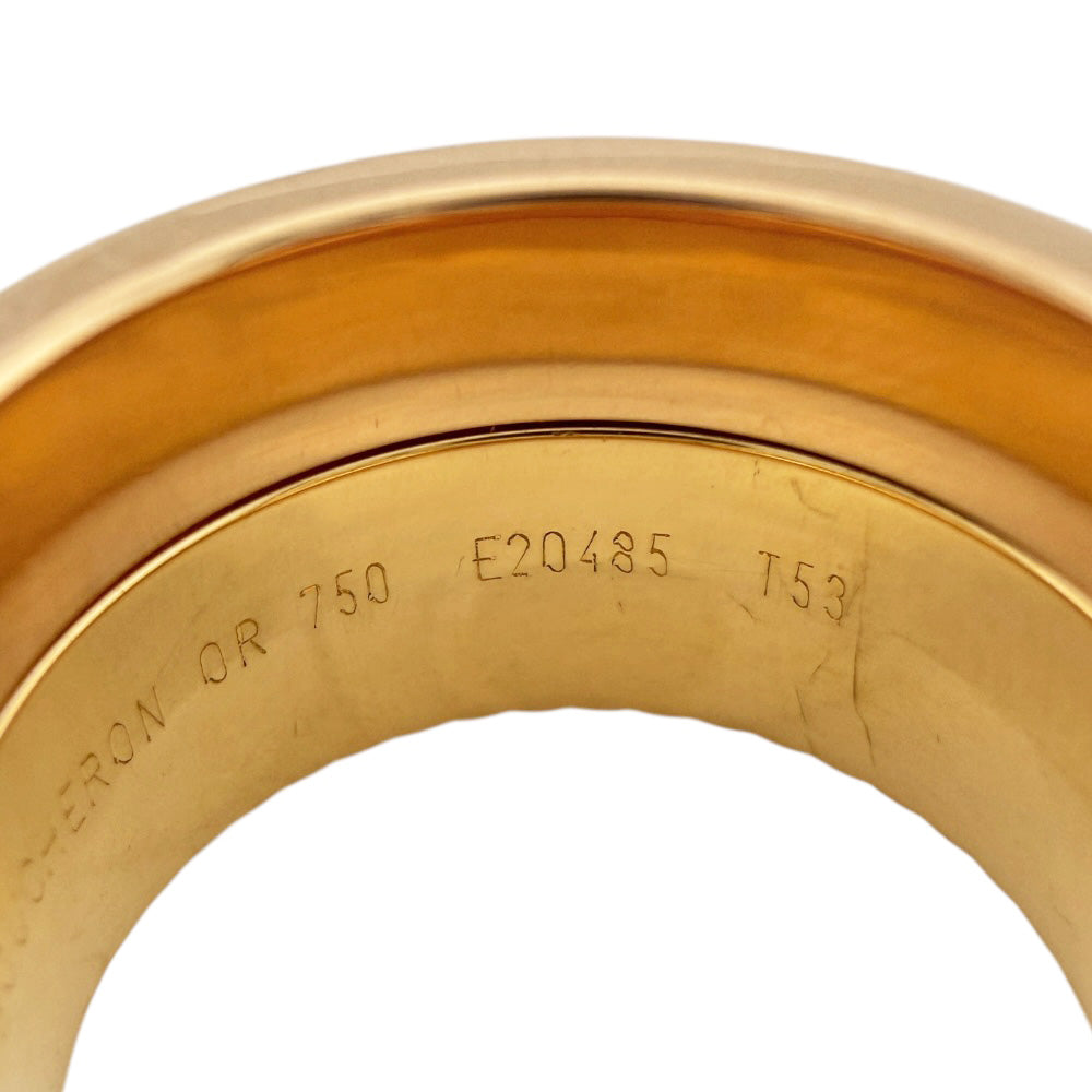 Boucheron Quatre 经典大戒指 戒指尺寸 12.5 18K K18 黄金钻石 女士二手