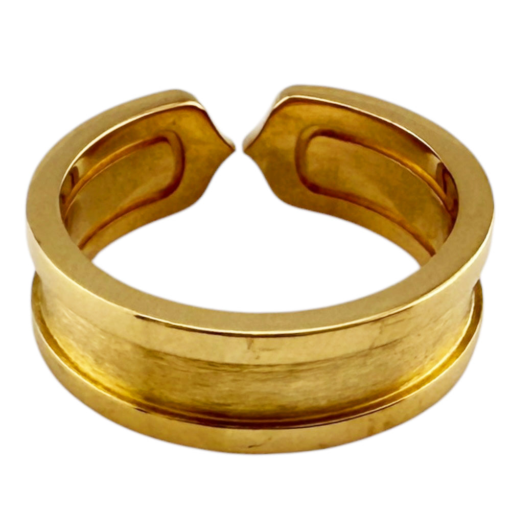 CARTIER 卡地亚 2C 戒指 戒指 13 号 18K K18 黄金钻石 女士二手