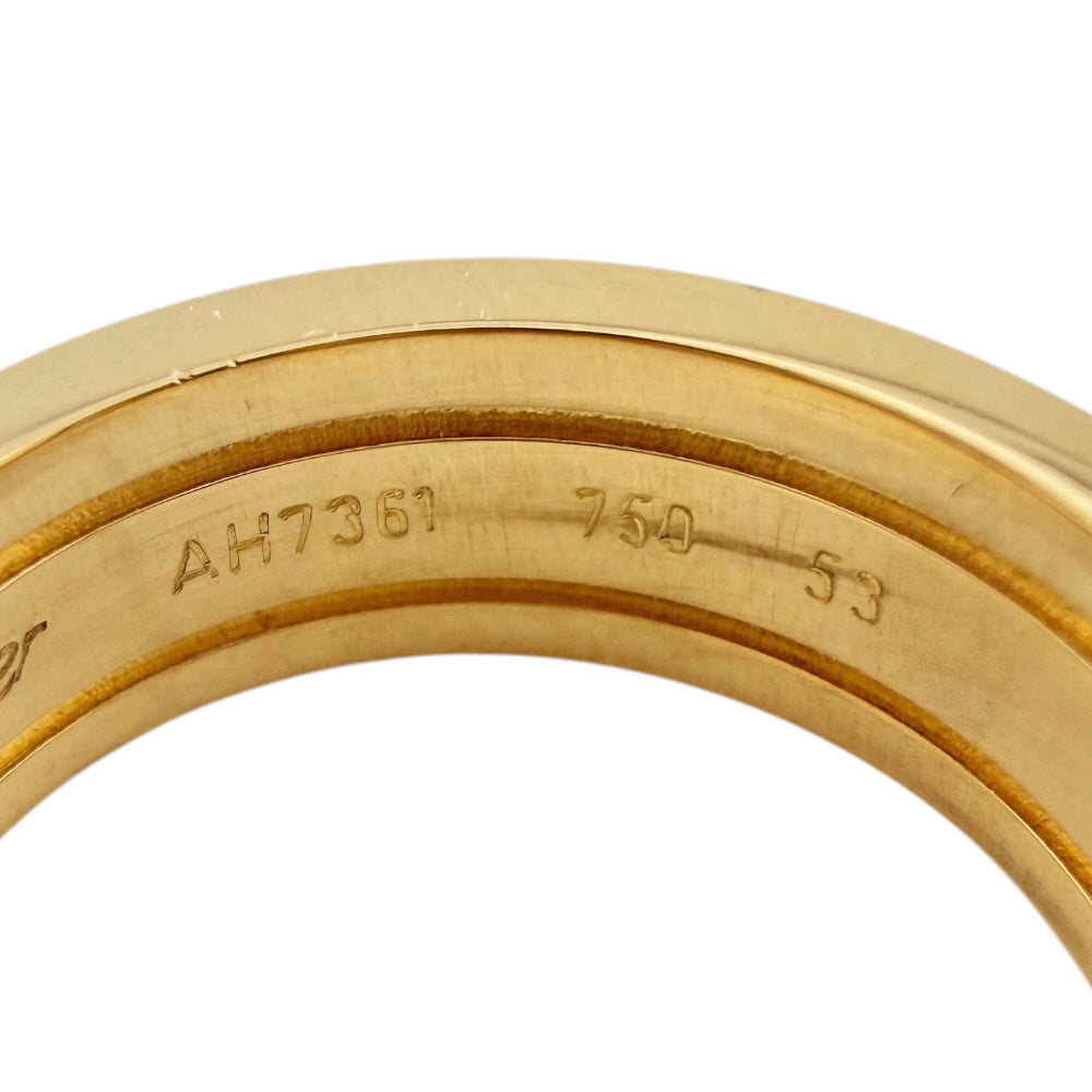 CARTIER 卡地亚 2C 戒指 戒指 13 号 18K K18 黄金钻石 女士二手