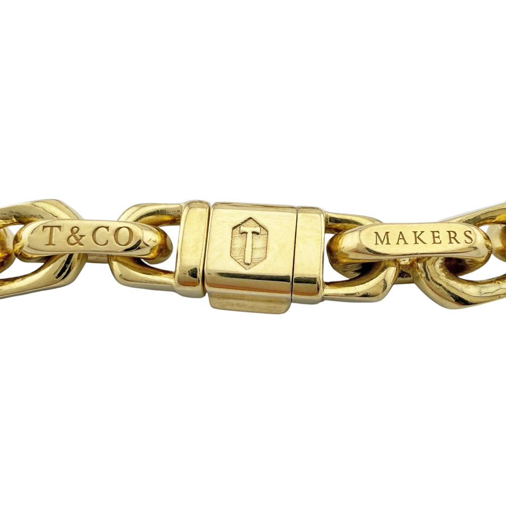 TIFFANY&Co. ティファニー 1837 メイカーズ ナロー ブレスレット 18金