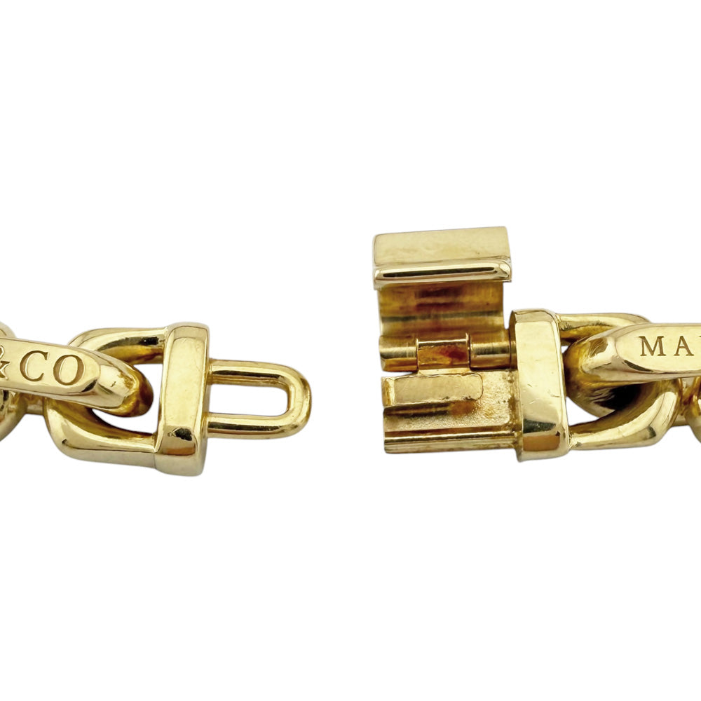 TIFFANY&Co. ティファニー 1837 メイカーズ ナロー ブレスレット 18金