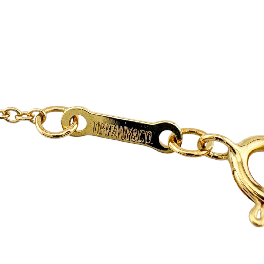 TIFFANY&Co. ティファニー リーフ フィン ネックレス 18金 K18イエロー