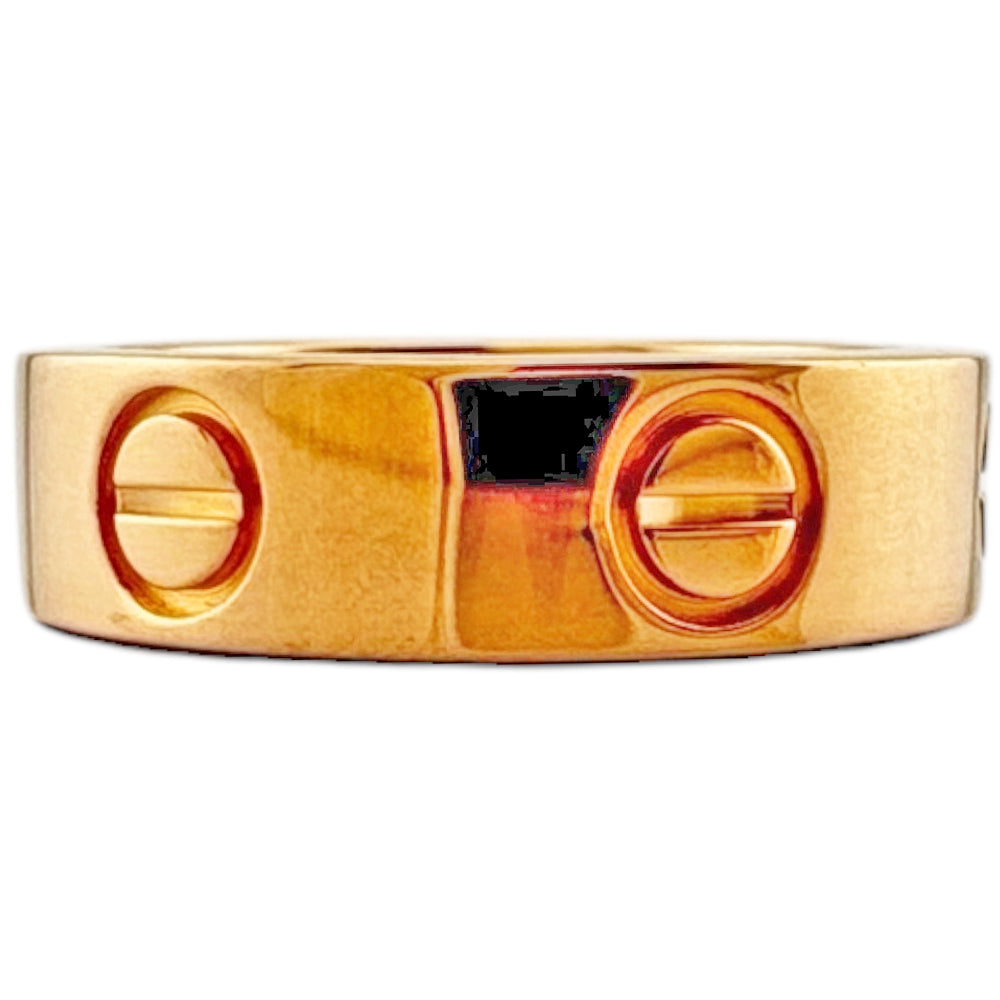 CARTIER カルティエ ラブ リング 指輪 11号 18金 K18ピンクゴールド