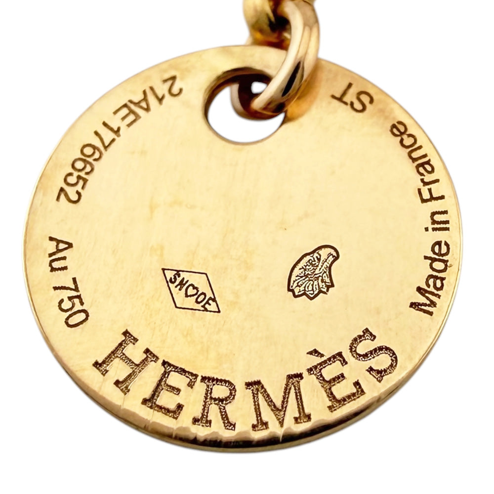 HERMES エルメス ケリー クロシェット ブレスレット 18金 K18ピンク