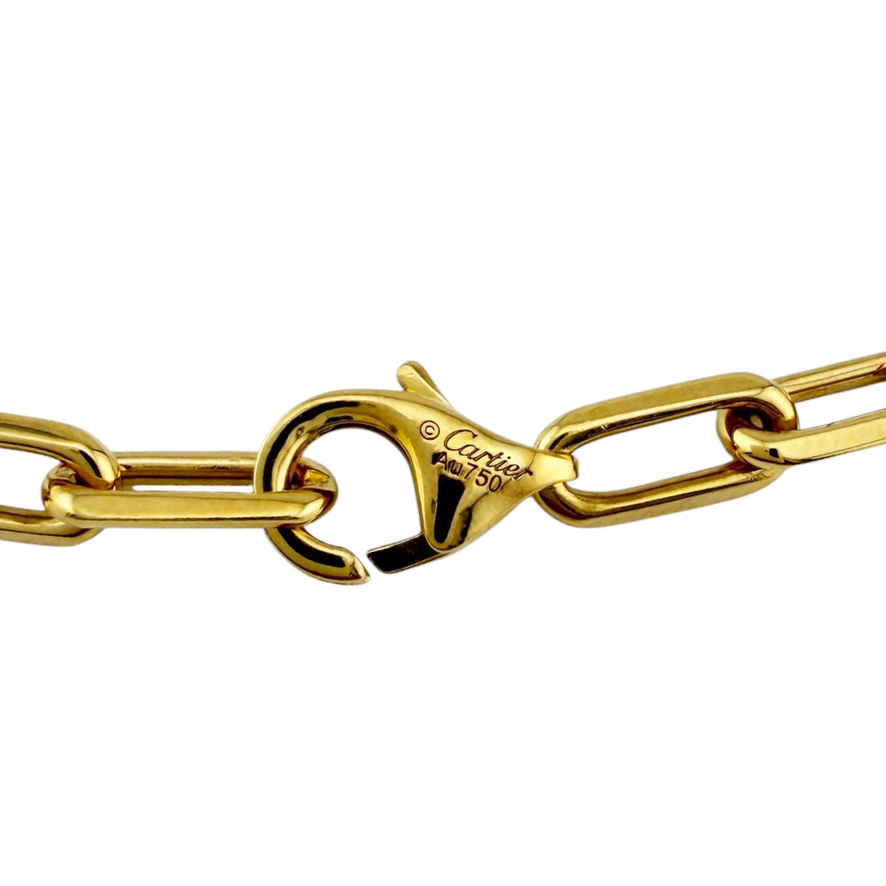CARTIER カルティエ スパルタカス ネックレス 18金 K18イエロー