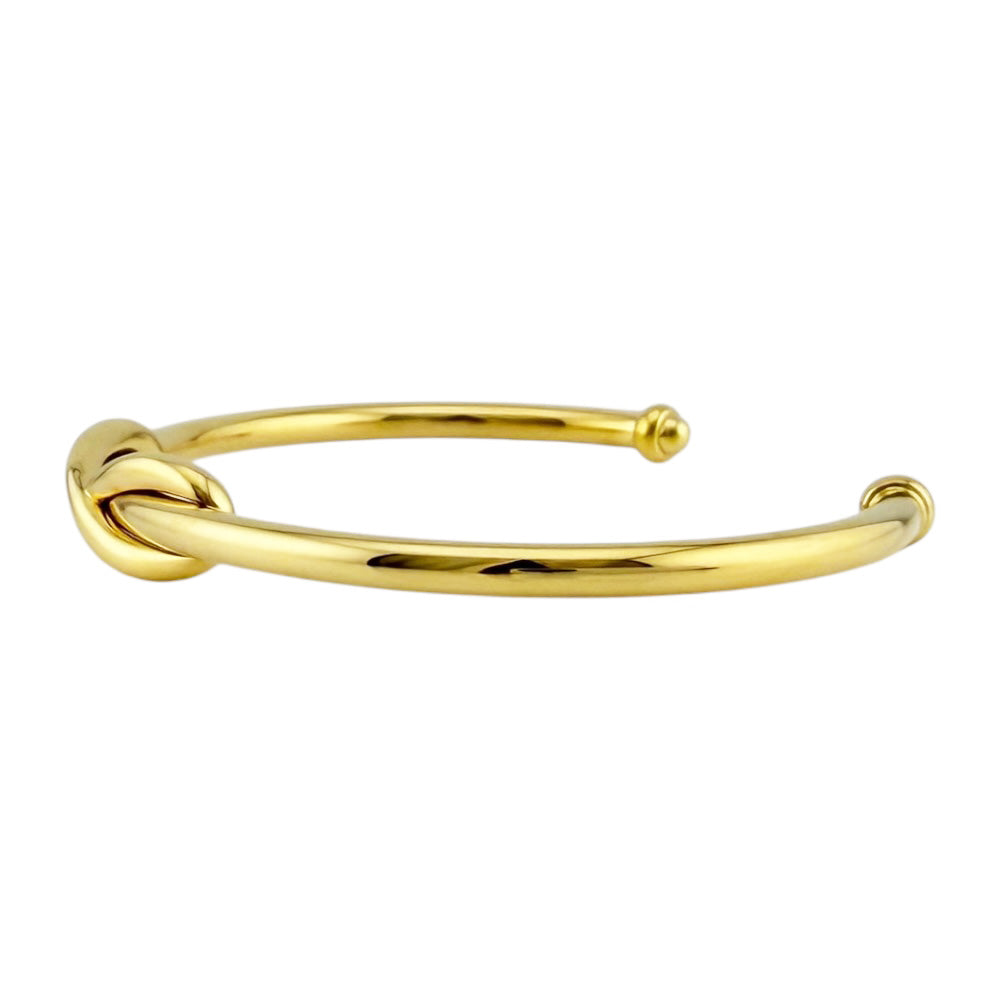 【美品】 TIFFANY&Co. インフィニティ　 カフ　バングル　ティファニー TIFFANY&Co. ティファニー インフィニティ カフ バングル 18金 K18