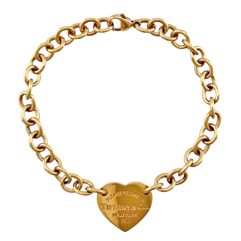 TIFFANY&Co. ティファニー リターントゥハート ブレスレット 18金 K18
