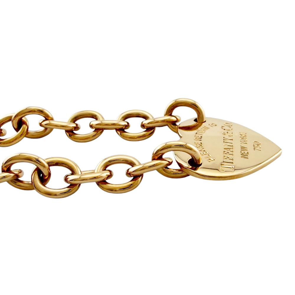 TIFFANY&Co. ティファニー リターントゥハート ブレスレット 18金 K18