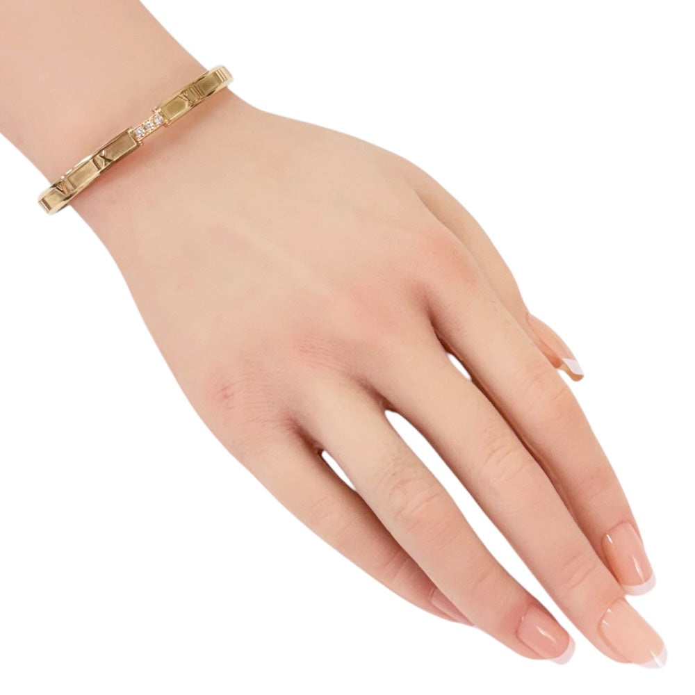 TIFFANY&Co. ティファニー アトラス バングル 18金 K18ピンクゴールド