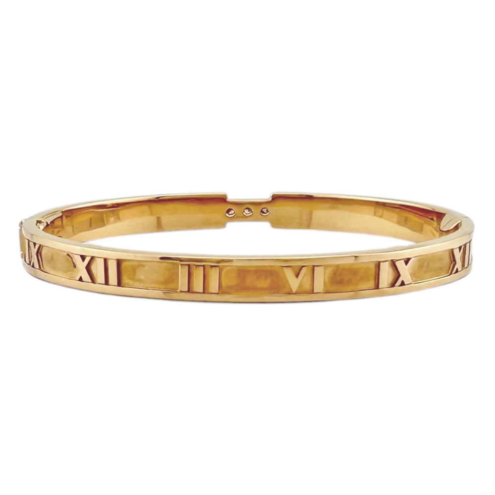 TIFFANY&Co. ティファニー アトラス バングル 18金 K18ピンクゴールド