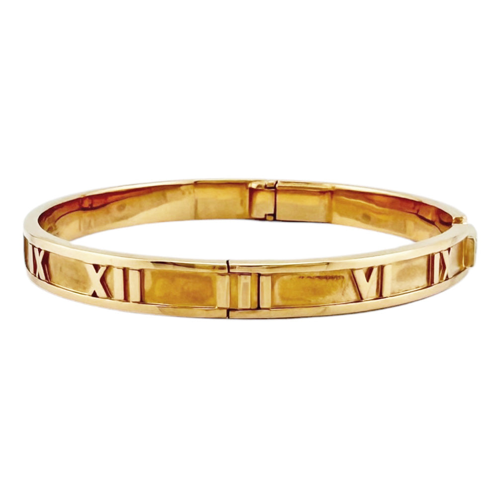 TIFFANY&Co. ティファニー アトラス バングル 18金 K18ピンクゴールド