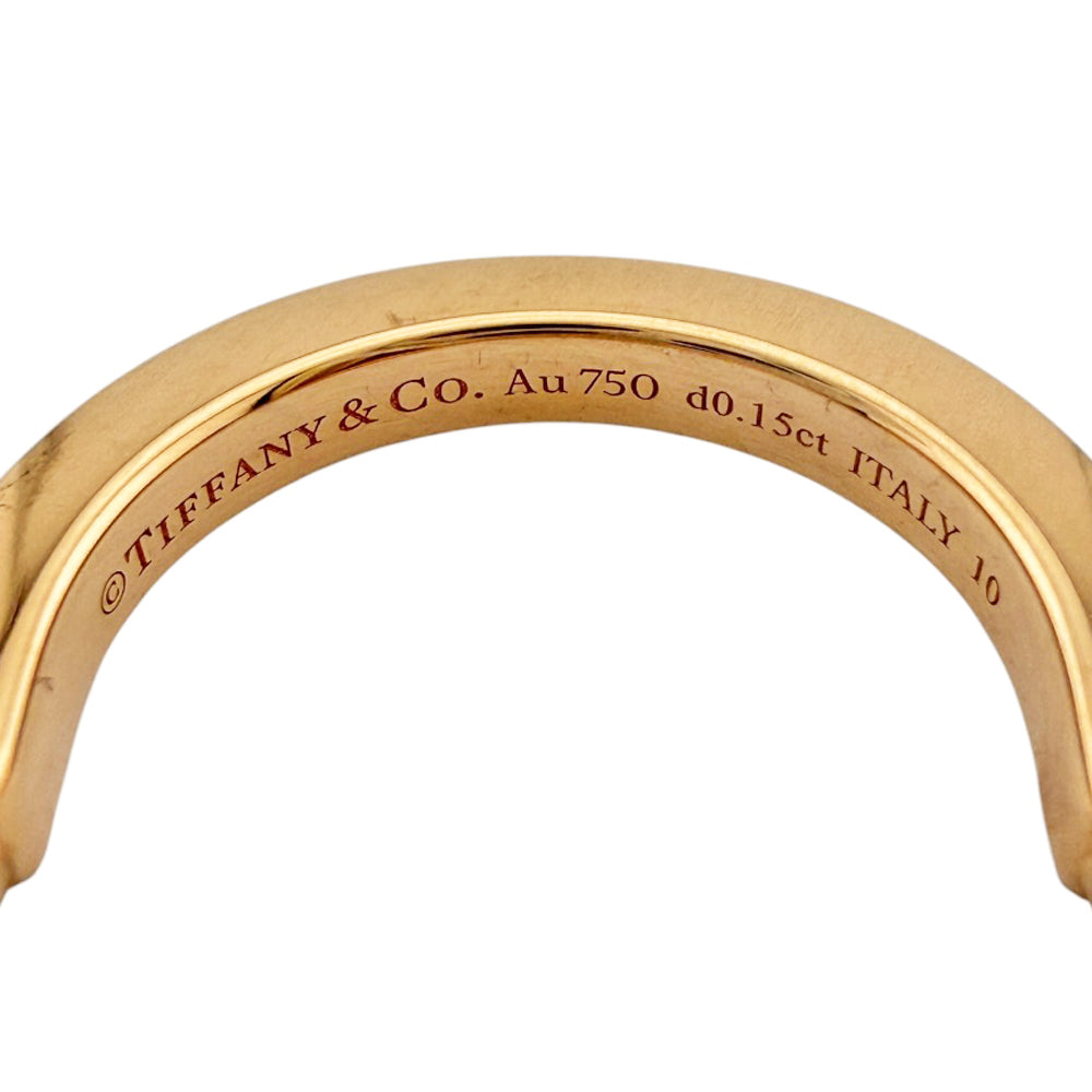 TIFFANY&Co. ティファニー ロック リング 指輪 11.5号 18金 K18ピンク