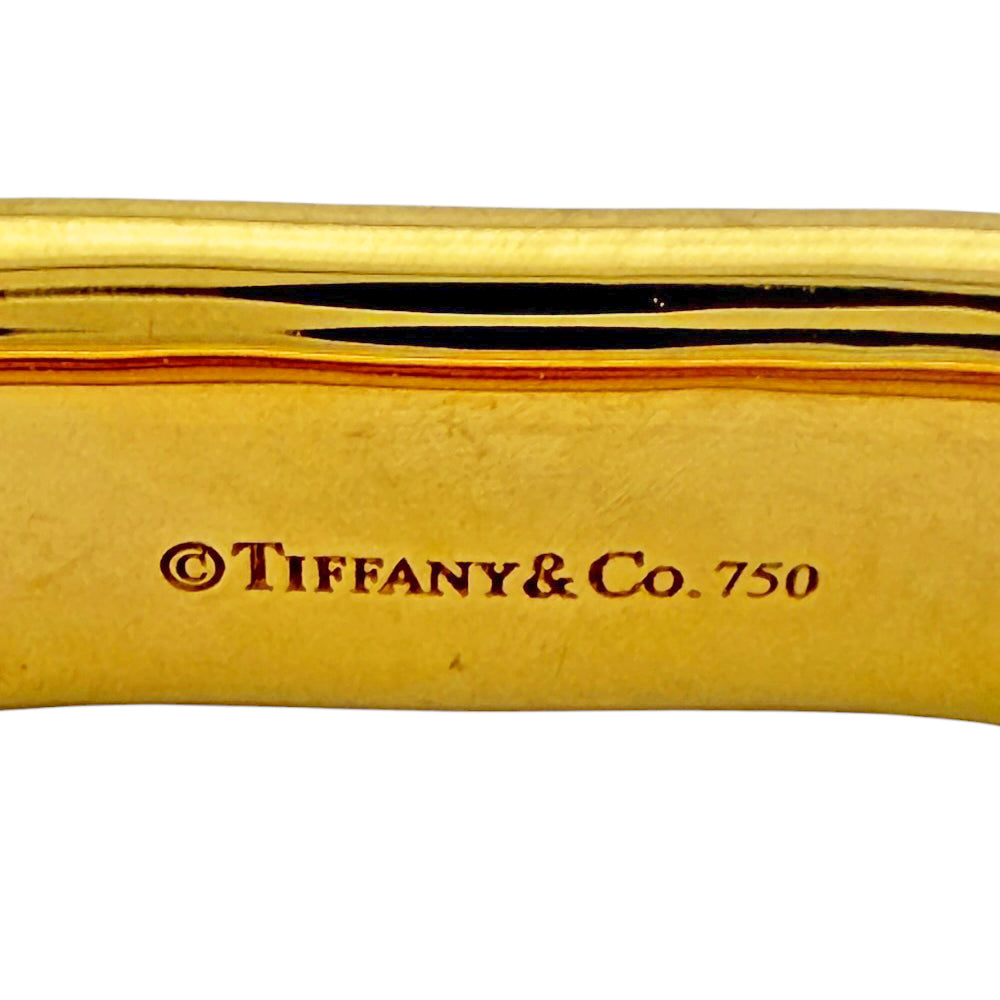 TIFFANY&Co. ティファニー 1837 スクエア リング 指輪 9号 18金 K18