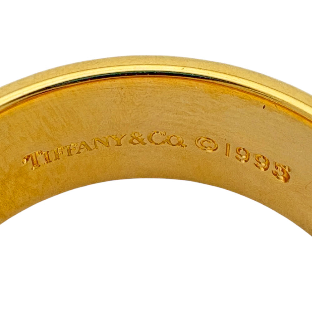 TIFFANY&Co. ティファニー アトラス リング 指輪 14.5号 18金 K18