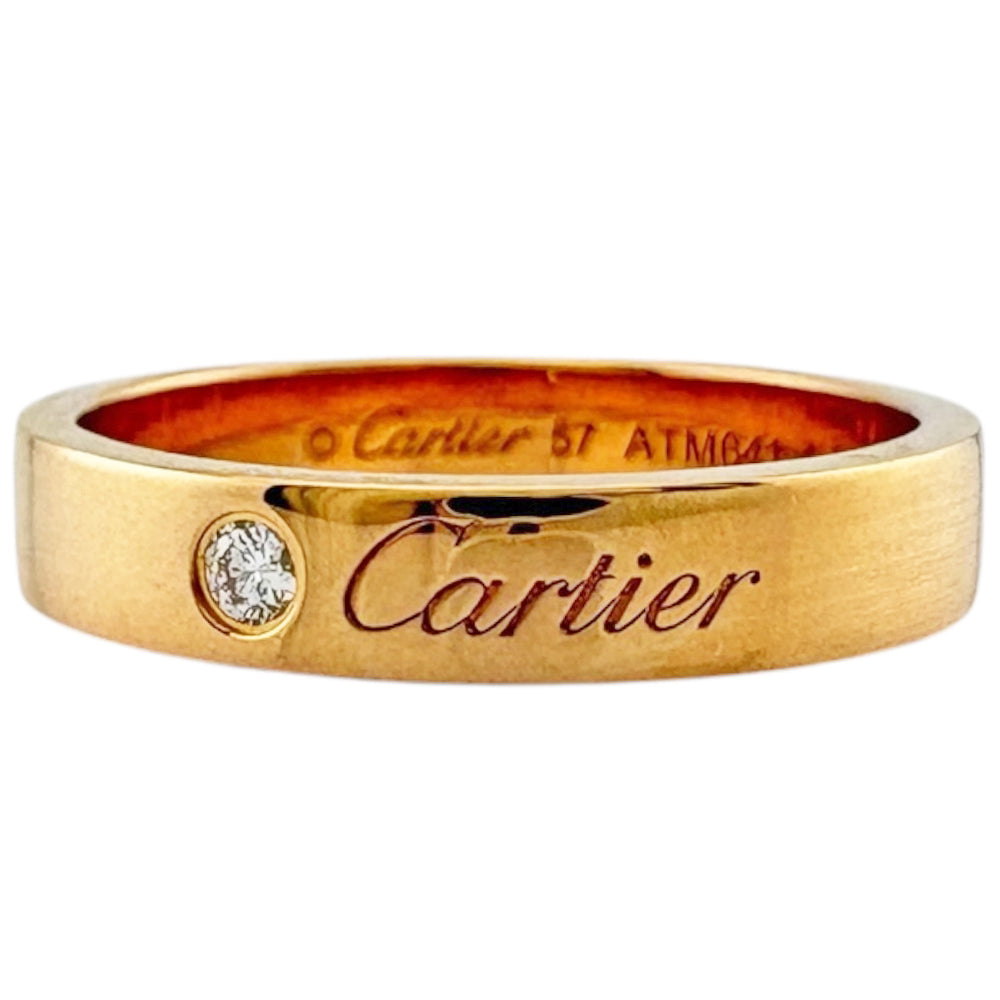 ま*し様 Cartier リング 指輪 CARTIER カルティエ Cドゥカルティエ ウェディング リング 指輪 16.5号