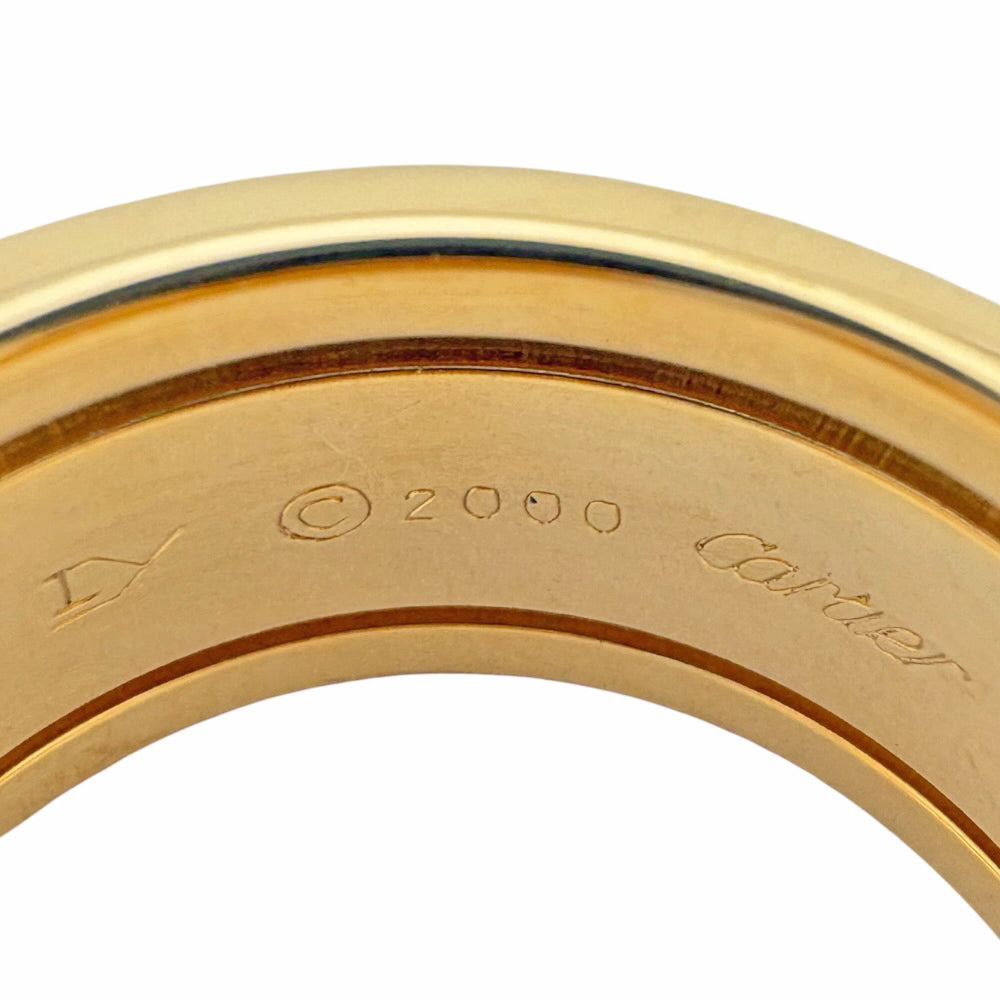 CARTIER カルティエ C2 ワイド リング 指輪 15号 18金 K18イエロー