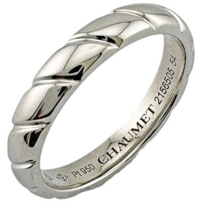 希少サイズ　CHAUMET ショーメ　トルサード リング 15号 プラチナ Chaumet ショーメ トルサード リング 指輪 13.5号 Pt950プラチナ