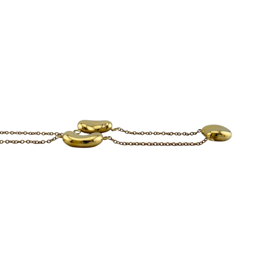 TIFFANY&Co. ティファニー ビーン ネックレス 18金 K18イエロー