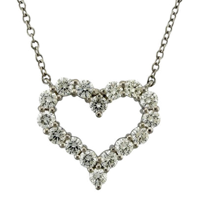TIFFANY&Co. ティファニー センチメンタルハート ネックレス Pt950