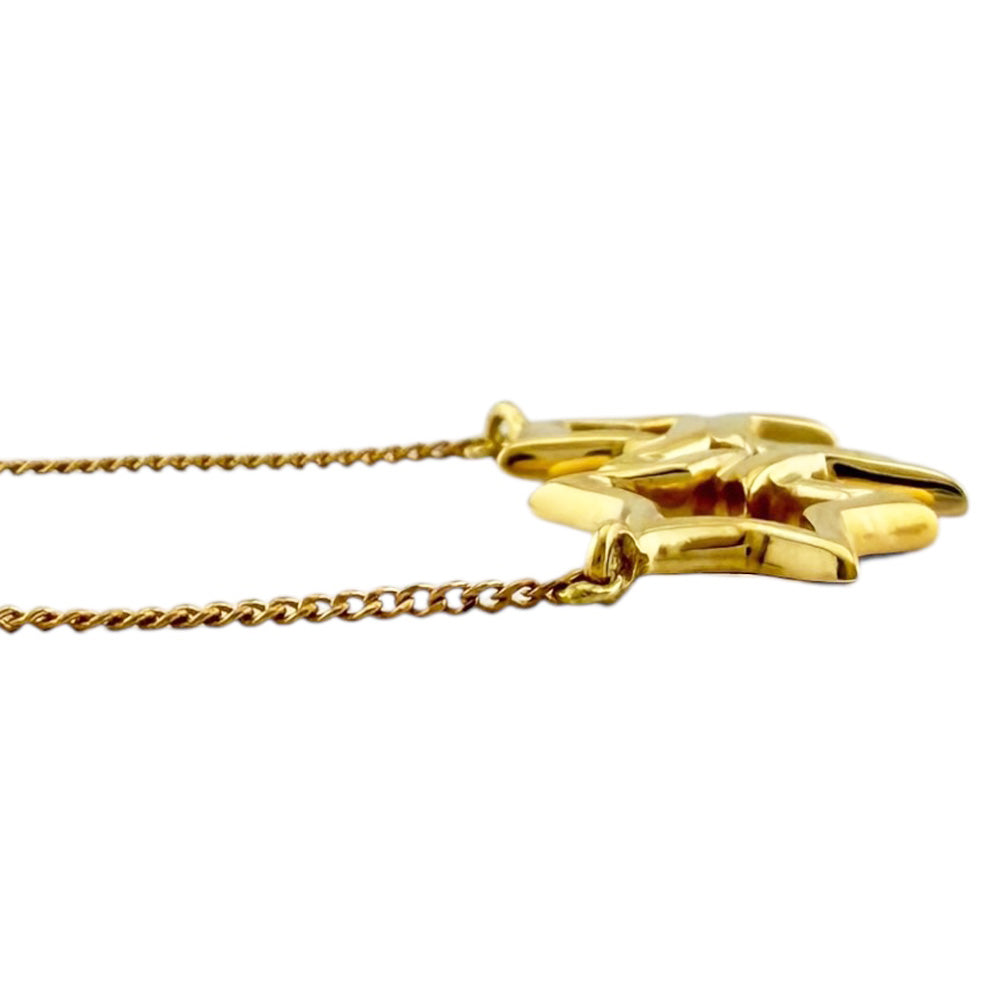TIFFANY&Co. ティファニー トリプルスター ネックレス 18金 K18