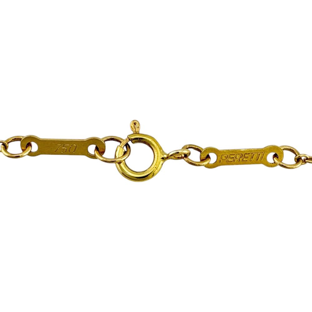 TIFFANY&Co. ティファニー オープンハート ネックレス 18金 K18