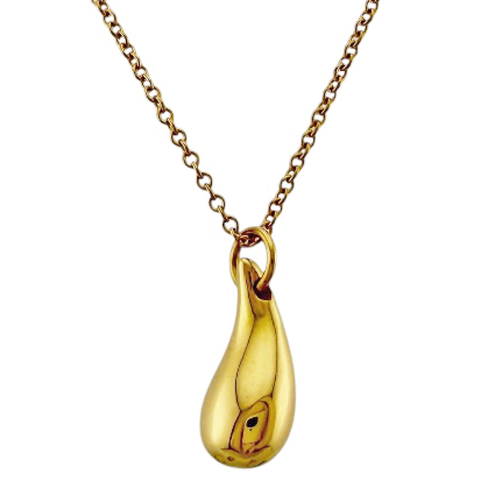 TIFFANY&Co. ティファニー ティアドロップ ネックレス 18金 K18
