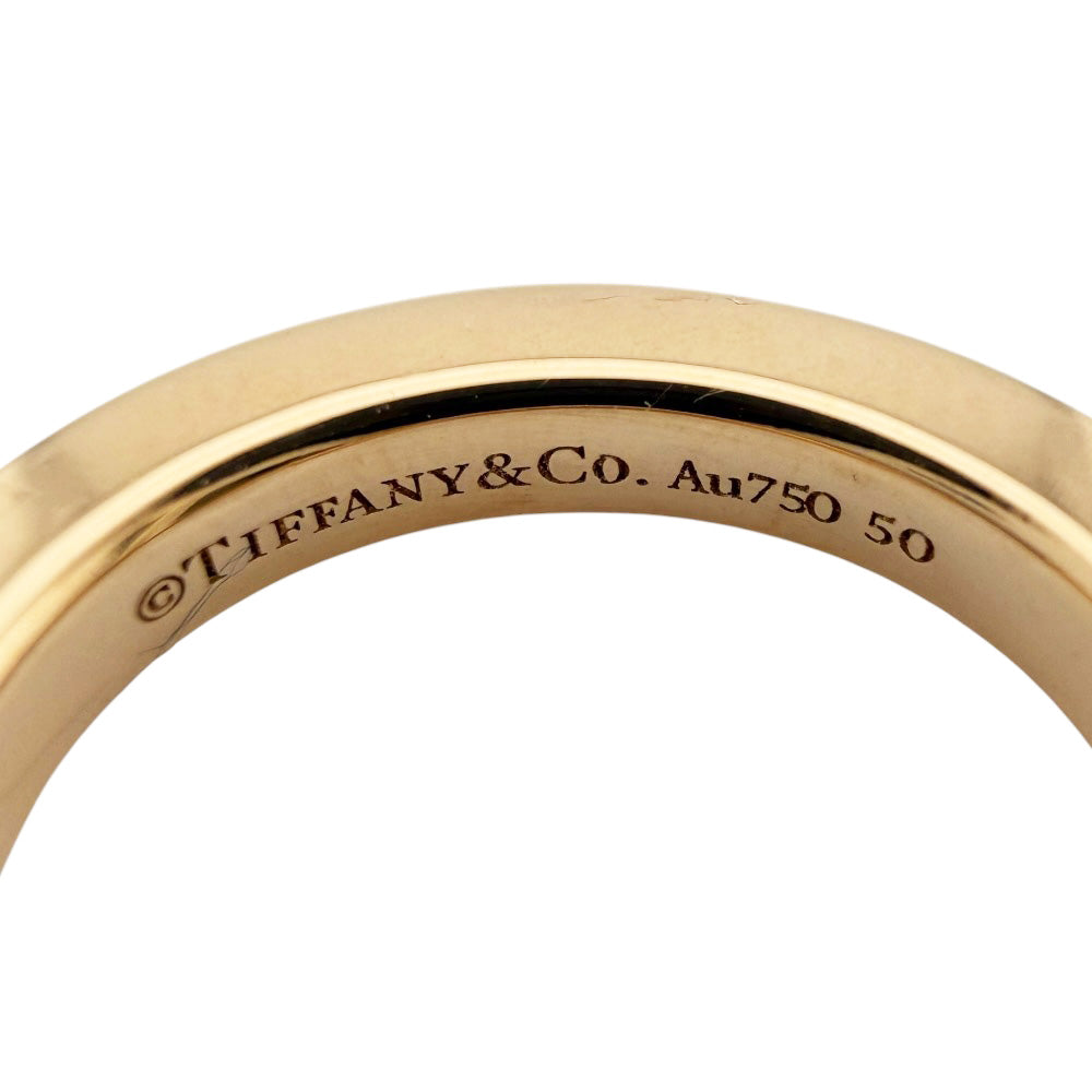 TIFFANY&Co. Tiffany Lock Ring Ring Size 6.5 18K K18 Pink Gold