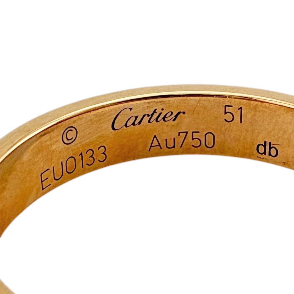 CARTIER カルティエ ミニラブ リング 指輪 11号 18金 K18ピンク
