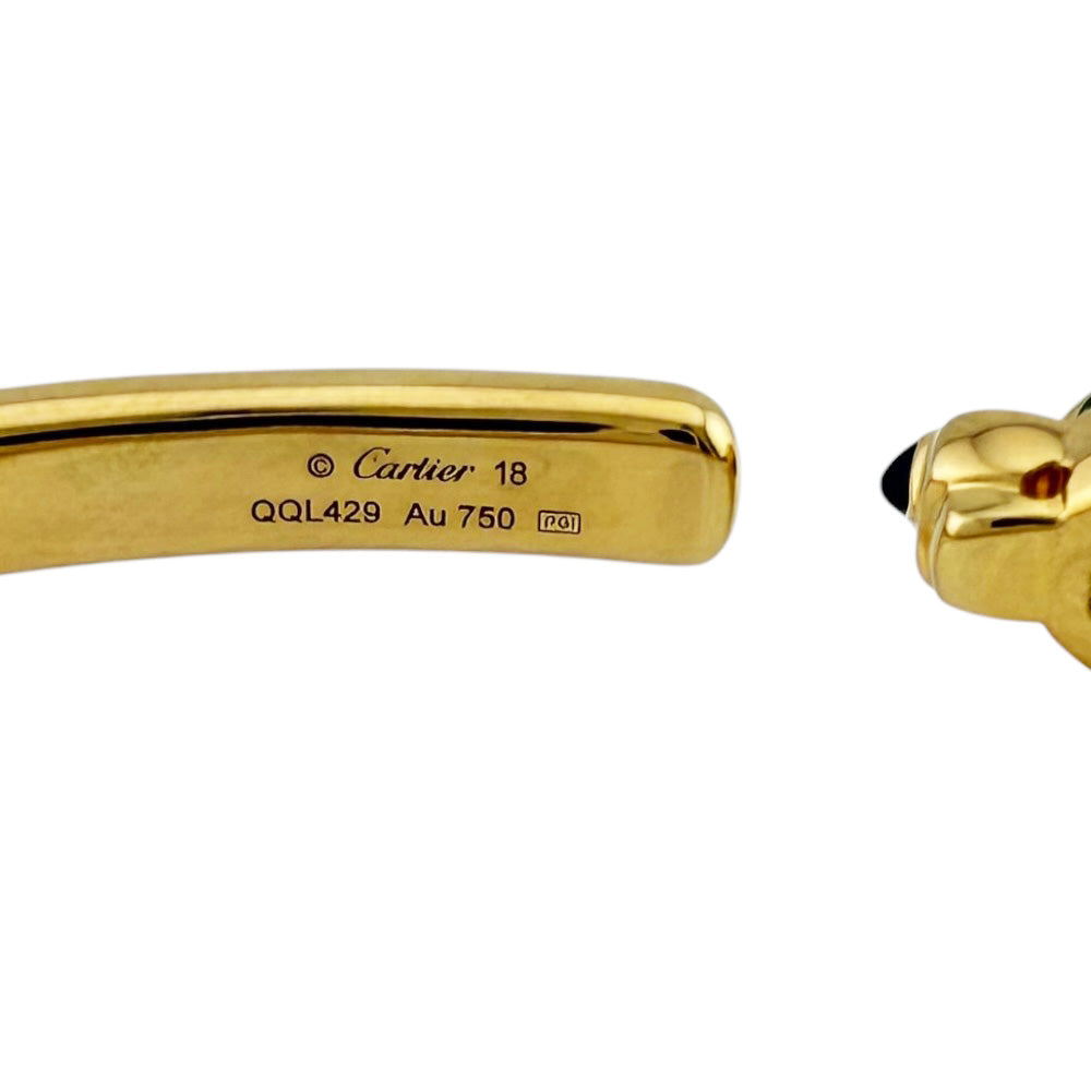 CARTIER カルティエ パンテール ドゥカルティエ バングル 18金 K18