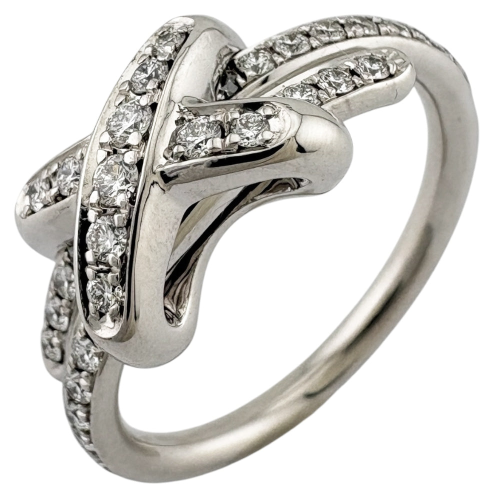 Chaumet ショーメ ジュ ドゥ リアン リング 指輪 8号 18金 K18ホワイト