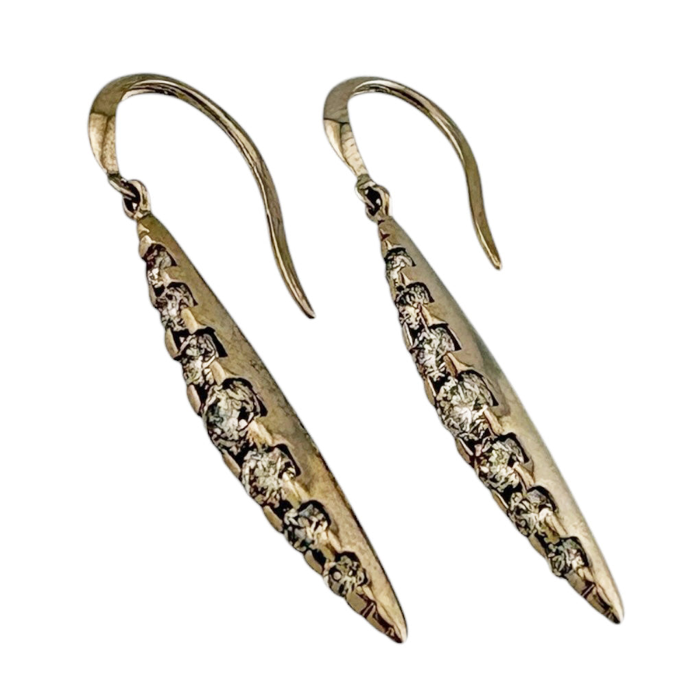 KASHIKEY カシケイ ネイキッド ピアス 18金 K18ゴールド ダイヤモンド