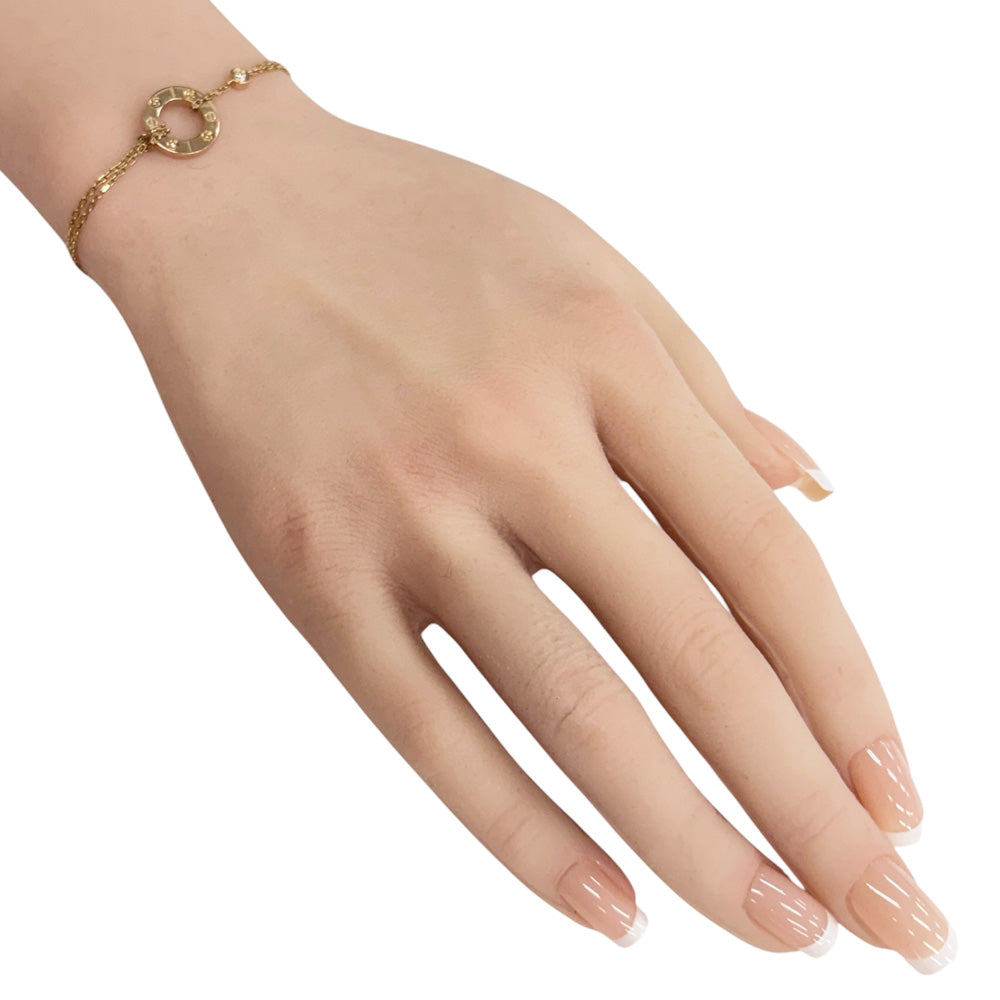 CARTIER カルティエ ラブサークル ブレスレット 18金 K18ピンク
