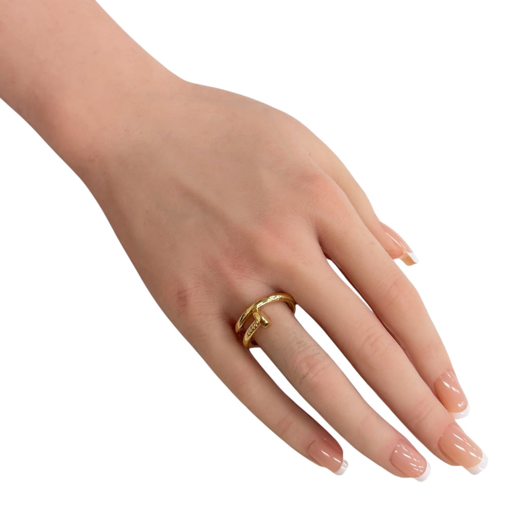 CARTIER カルティエ ジュストアンクル リング 指輪 14号 18金 K18