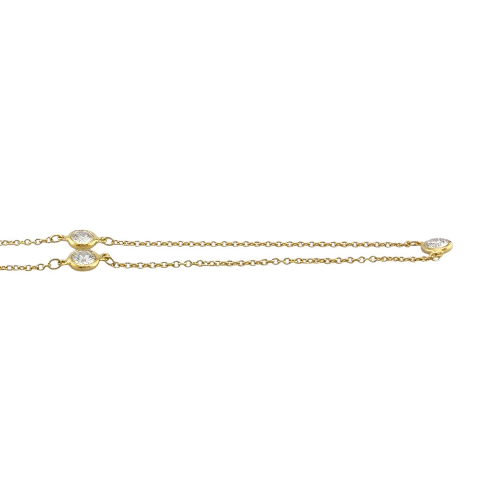 TIFFANY&Co. ティファニー バイザヤード ネックレス 18金 K18イエロー