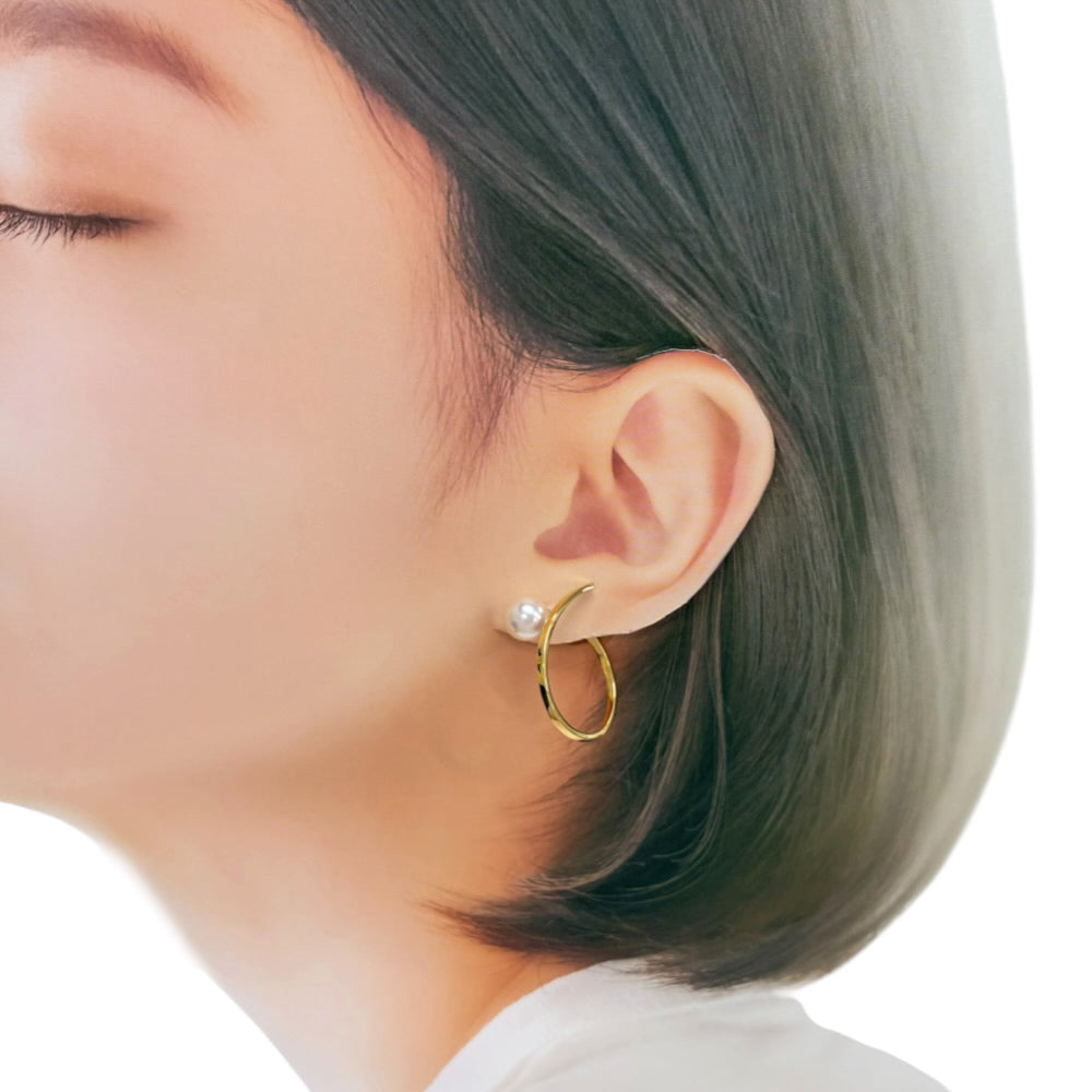 TASAKI タサキ ファイン バランス ピアス 18金 K18イエローゴールド