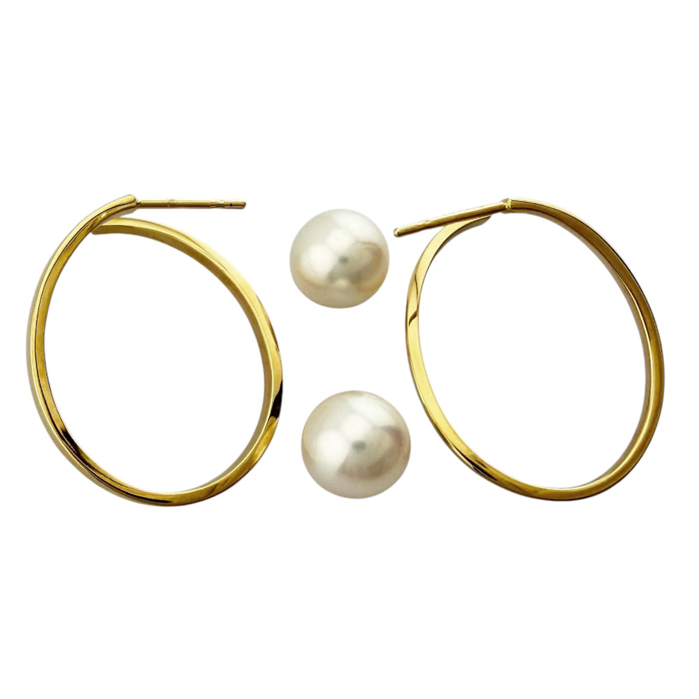TASAKI タサキ ファイン バランス ピアス 18金 K18イエローゴールド