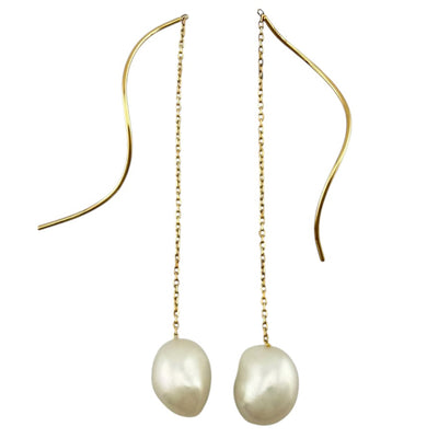 TASAKI タサキ ピアス 18金 K18イエローゴールド パール レディース